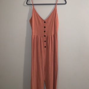 Burnt Orange Jumpsuit